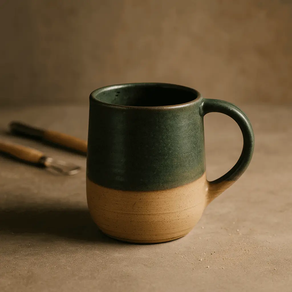 Forest A product photo of 16oz Mug from Prairie Clay Co. in the Forest colour.
