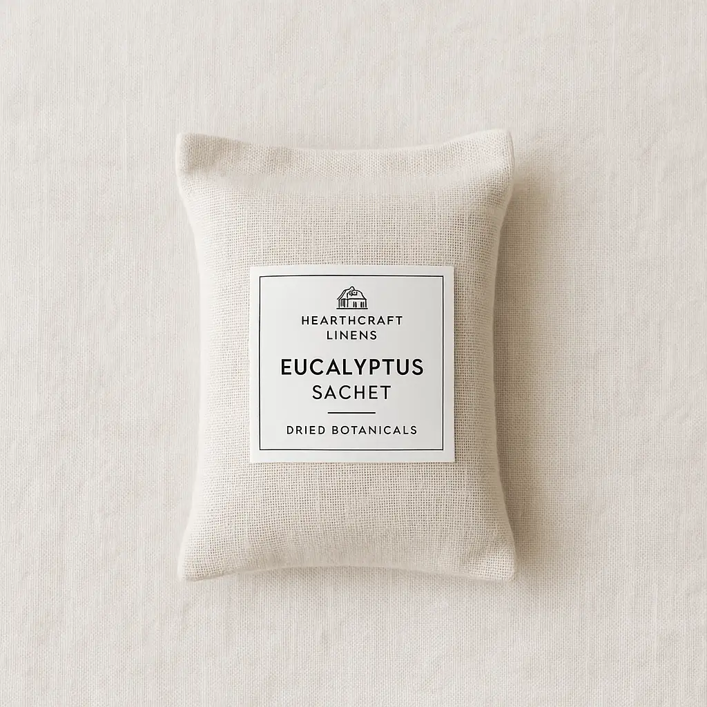 Eucalyptus A product photo of Botanical Sachet from Wildflower Bath & Body in the 'Eucalyptus' scent.