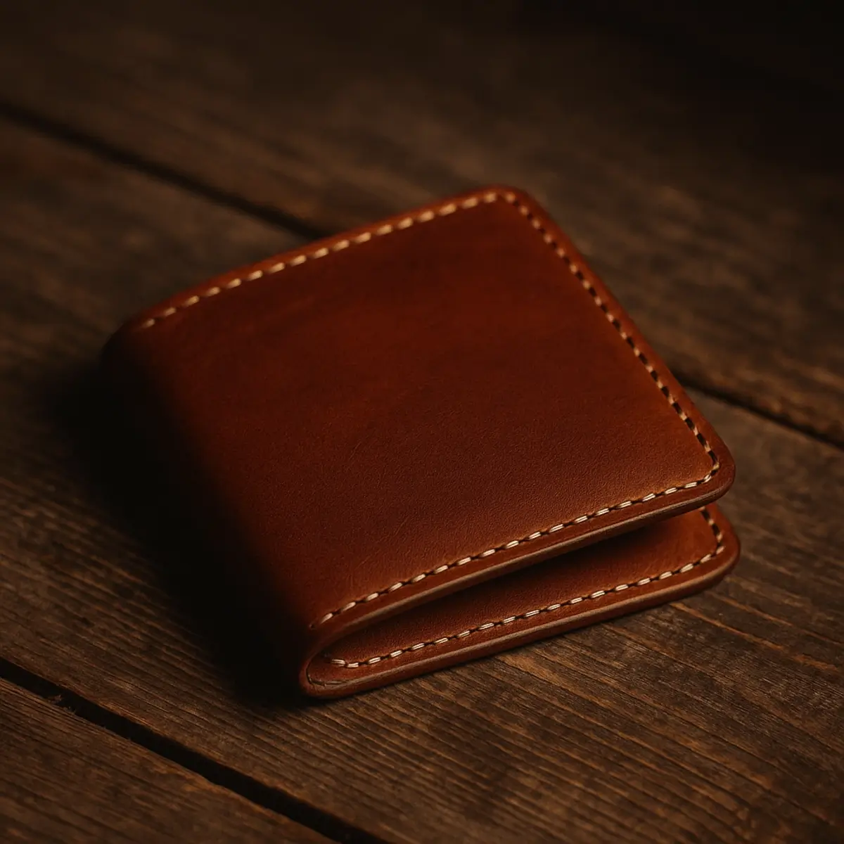 A product photo of Bifold Wallet from Trailhead Leatherworks.