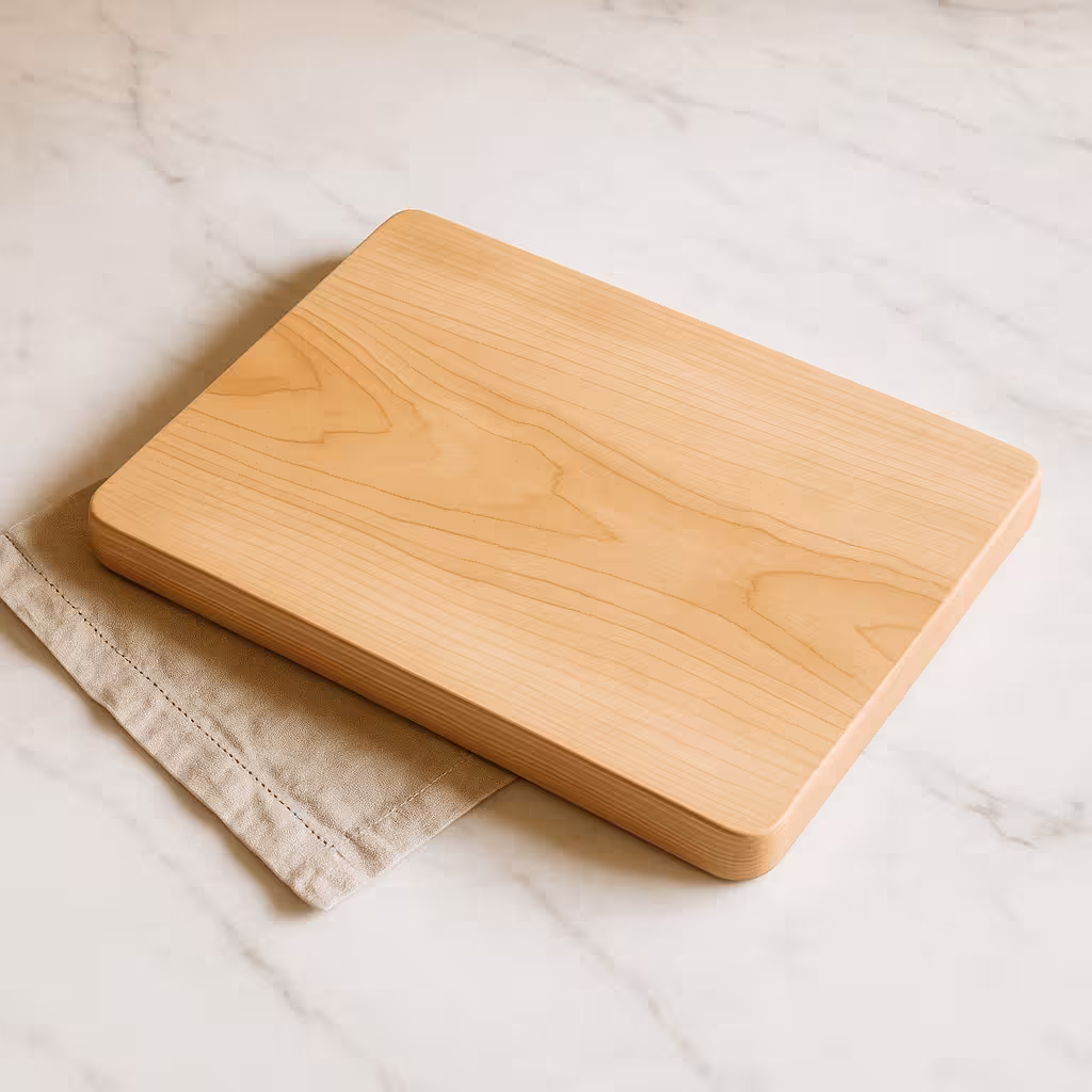 A product photo of Maple Cutting Board from Bow River Woodworks.