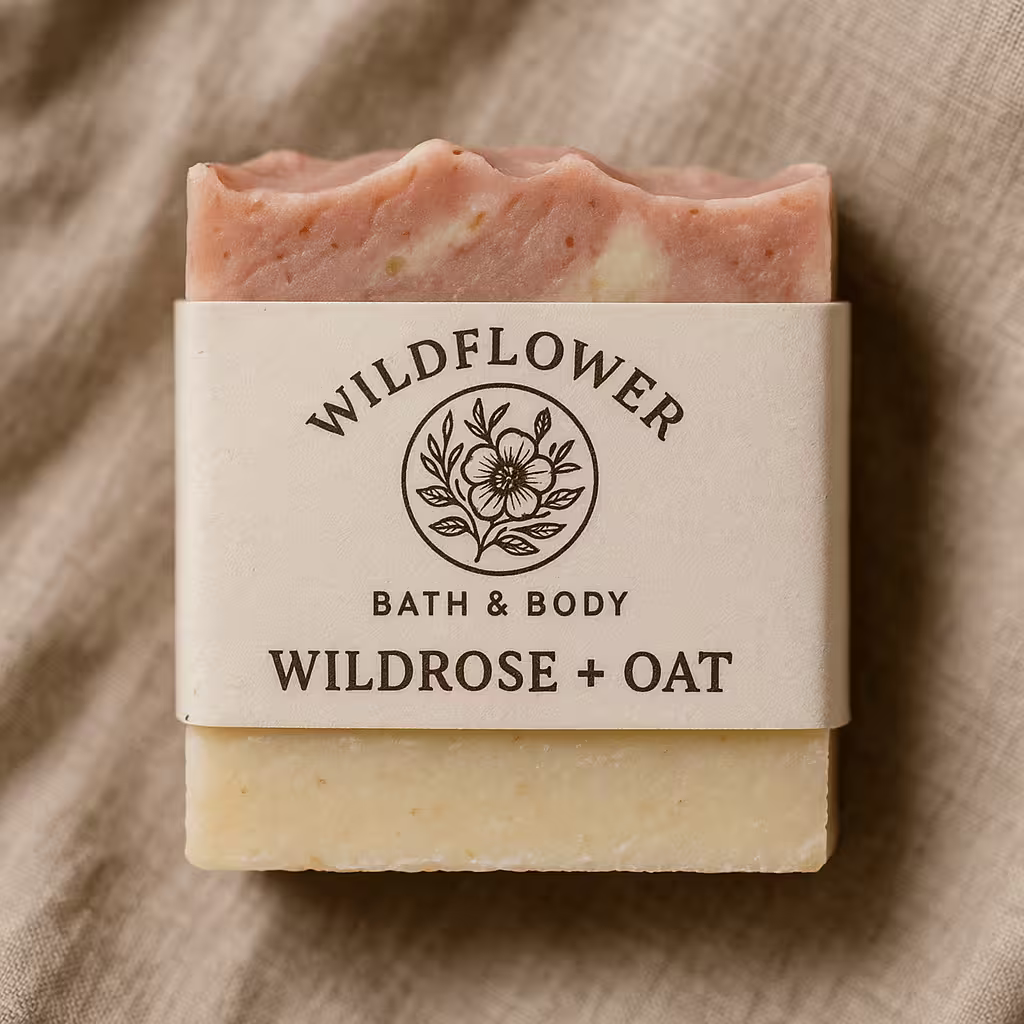 A product photo of Handcrafted Soap Bar from Wildflower Bath & Body.