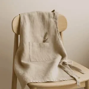 A product photo of Linen Apron from Hearthcraft Linens.