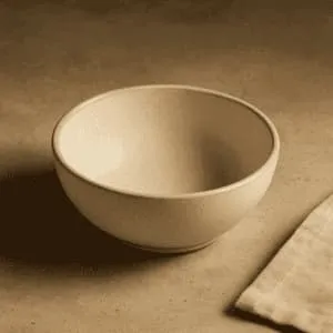 A product photo of Cereal Bowl from Prairie Clay Co. in the Sand colour.