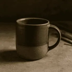 A product photo of 12oz Mug from Prairie Clay Co. in the Forest colour.