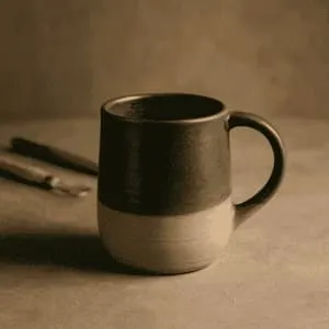 A product photo of 16oz Mug from Prairie Clay Co. in the Forest colour.