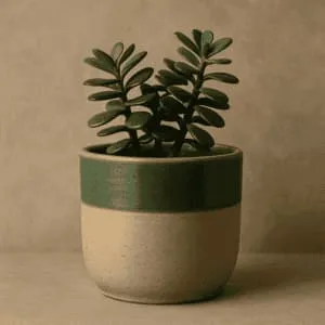 A product photo of Medium Planter from Prairie Clay Co. in the Forest colour.