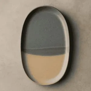 A product photo of Ceramic Serving Platter from Prairie Clay Co..