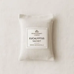 A product photo of Botanical Sachet from Wildflower Bath & Body in the 'Eucalyptus' scent.