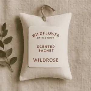 A product photo of Botanical Sachet from Wildflower Bath & Body.